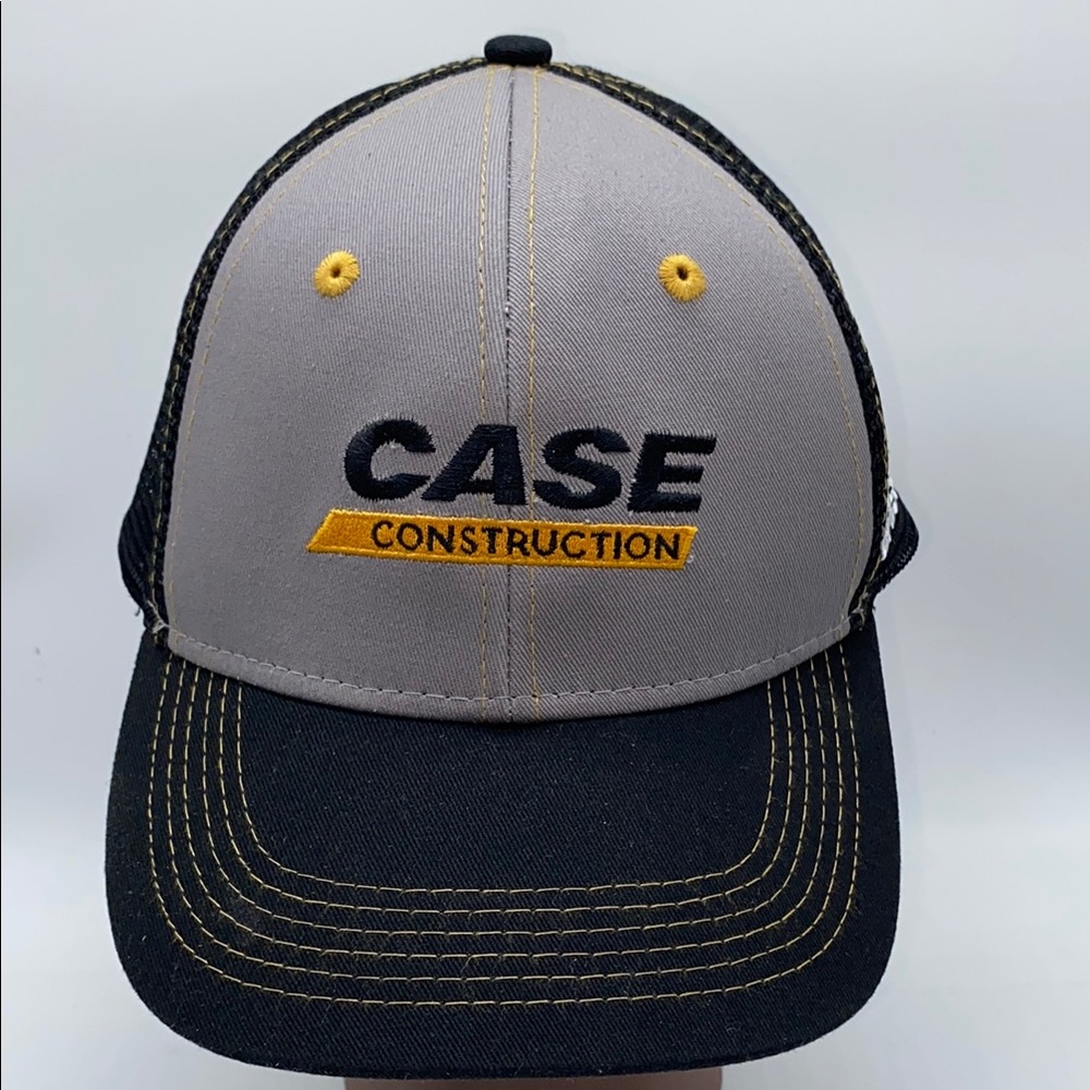 Case Construction J.R. Brisson Equip Men’s Baseball Cap Hat Snapback Mesh